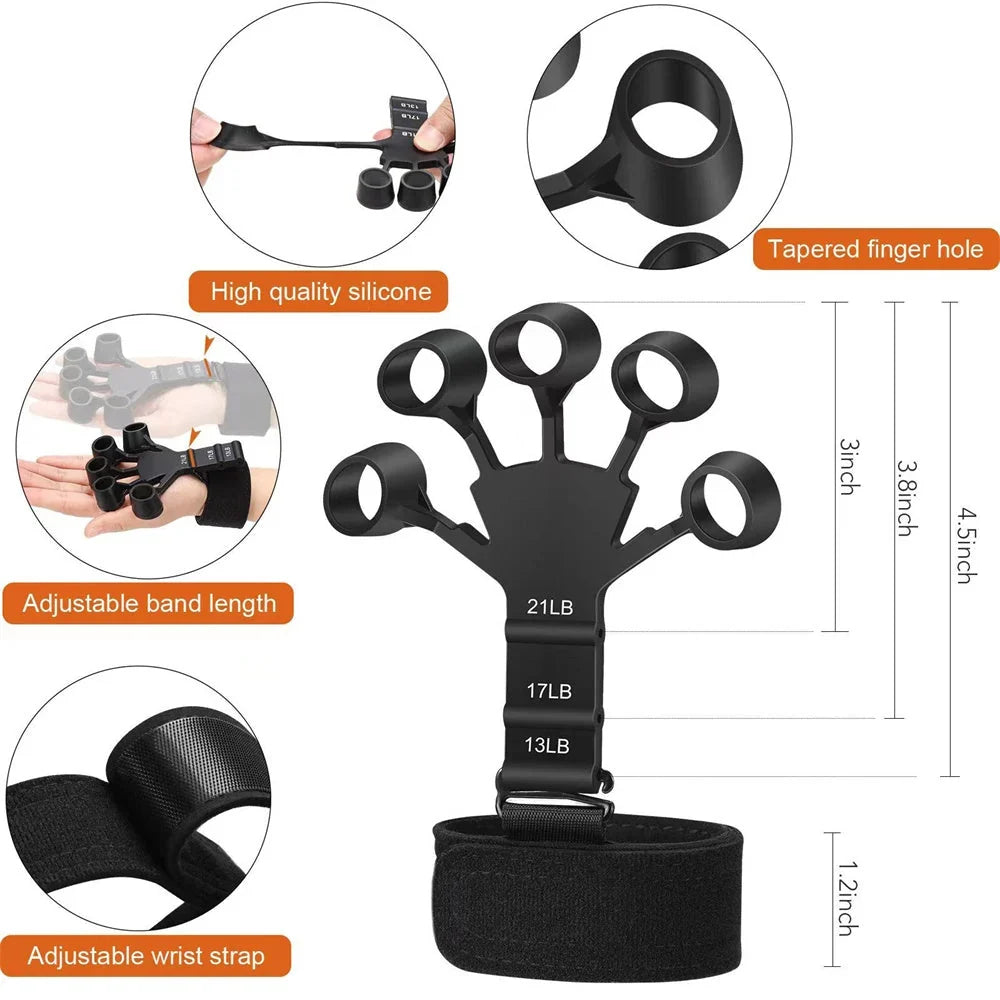 Silicone Grip Training and Exercise Finger